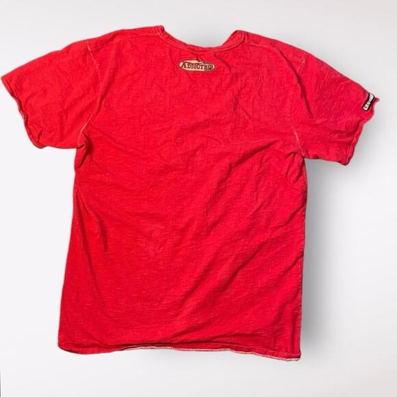Addicted Soul Motors Red Brooklyn New York Mens Tee Size XXL - Picture 5 of 6